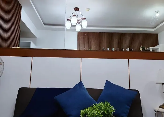 Affordable Modern With Netflix Wifi Balcony In Air Residences * Manila
