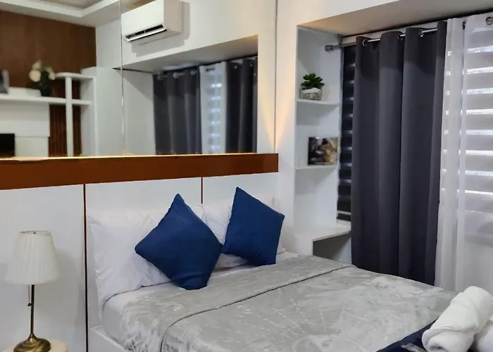 Affordable Modern With Netflix Wifi Balcony In Air Residences Apartment
