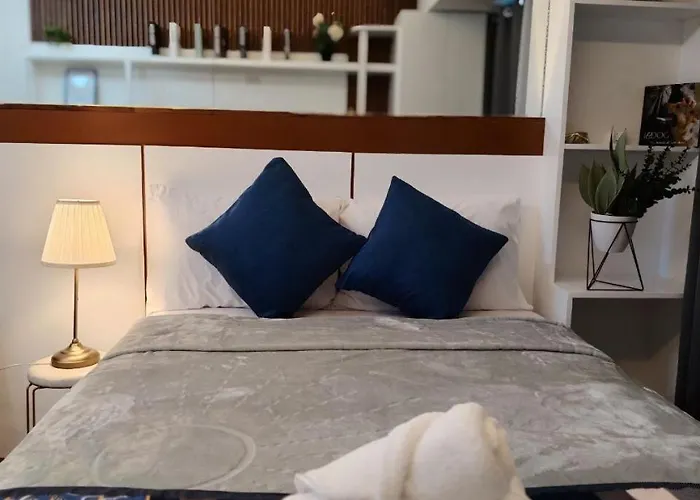 Affordable Modern With Netflix Wifi Balcony In Air Residences Apartment