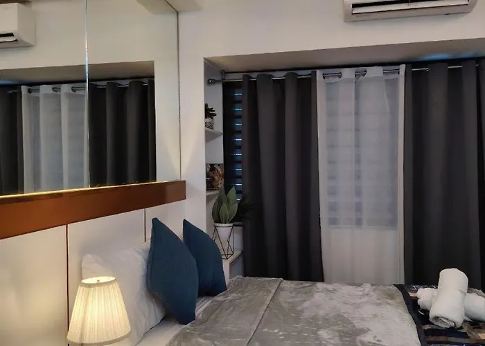 Affordable Modern With Netflix Wifi Balcony In Air Residences Manila